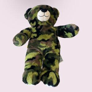 Build a Bear Camouflage Teddy Bear